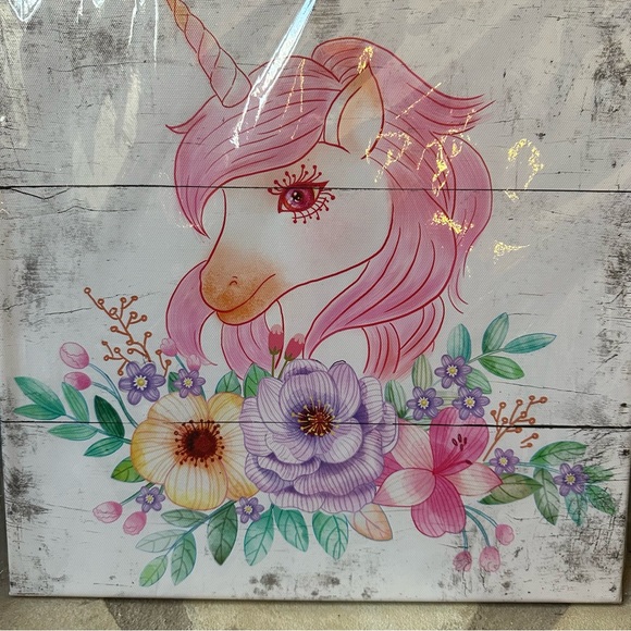 NWT Unicorn Wall Art Picture - Picture 2 of 4